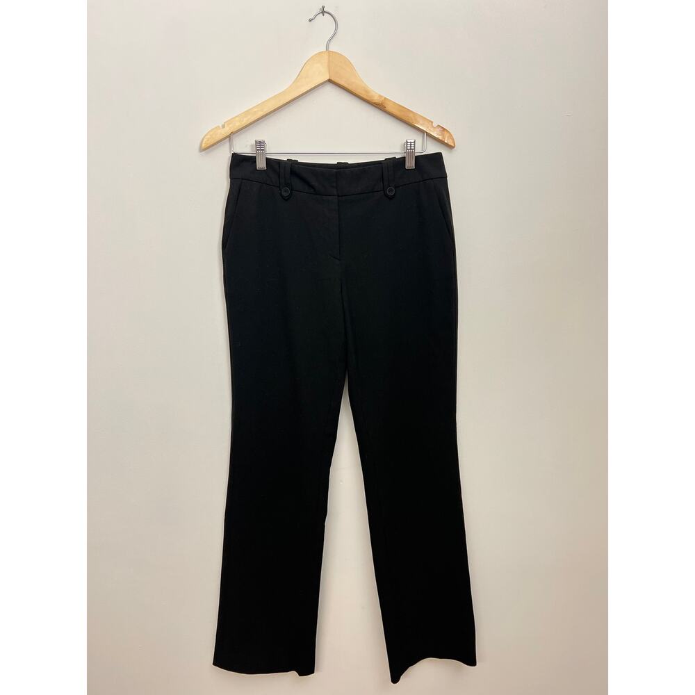 Talbots Black Signature Boot Leg Trousers‎ Size 4